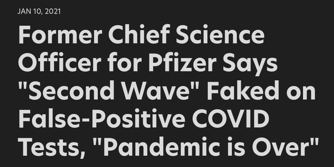 Pandemic over